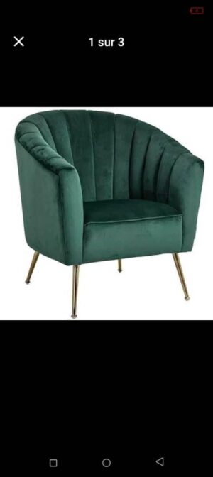 Fauteuil Unique Vert